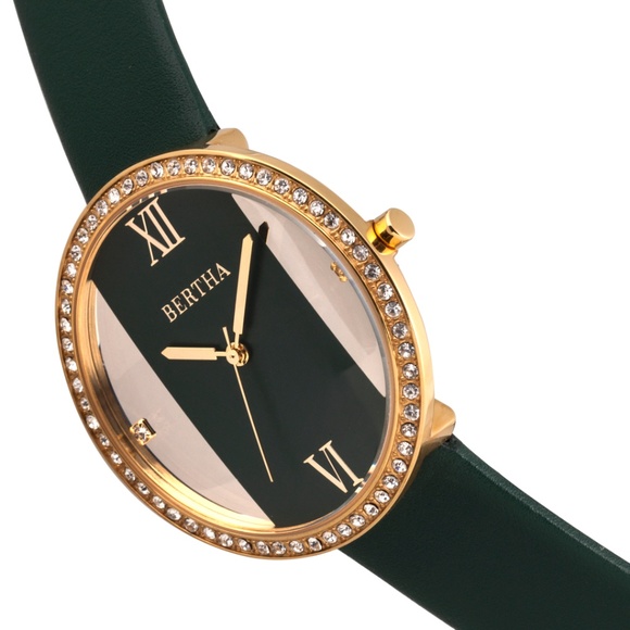 Genuine Leather Band Women\'s Watch